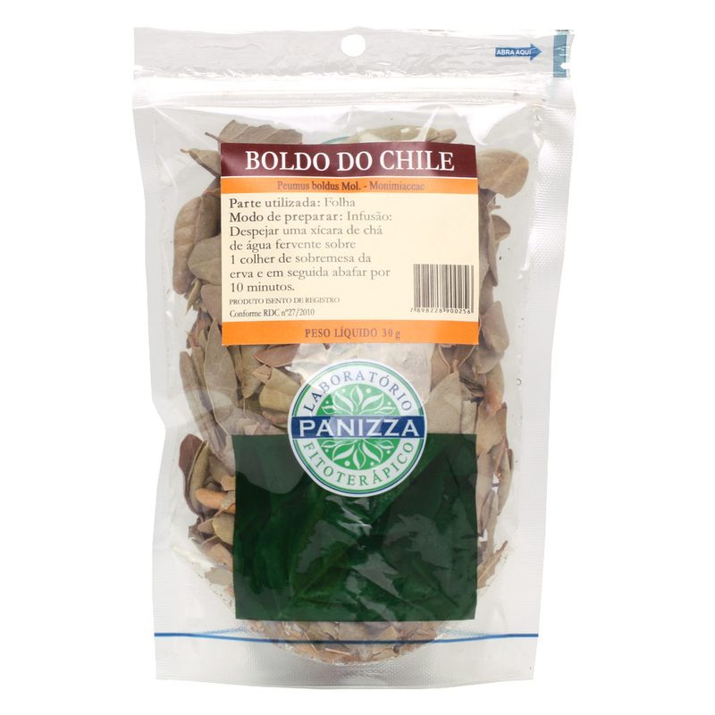 panizza-boldo-chile-peumus-boldus-mol-monimiaceae-30g-loja-projeto-verao