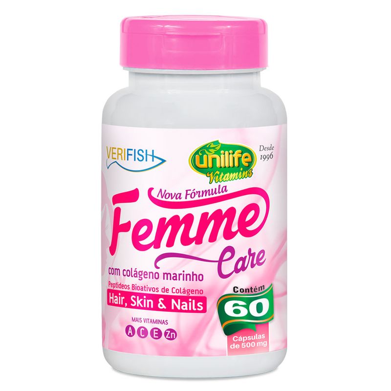 unilife-femme-care-verifish-colageno-marinho-500mg-60-capsulas-loja-projeto-verao