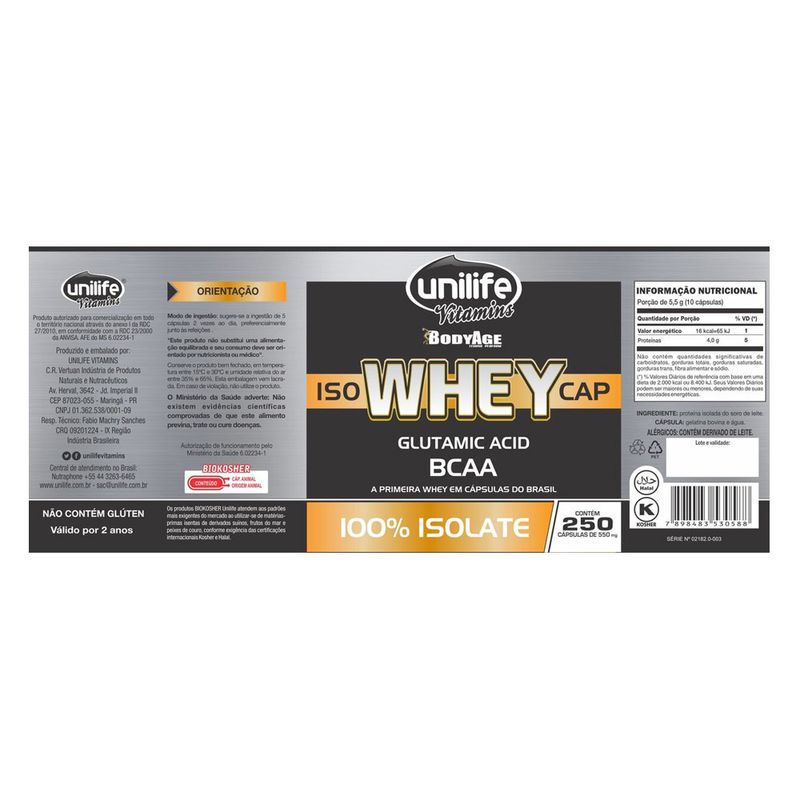 unilife-iso-whey-cap-isolada-bodyage-550mg-250-capsulas-loja-projeto-verao-rotulo