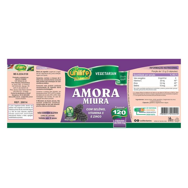 unilife-amora-miura-500mg-120-capsulas-vegetarianas-loja-projeto-verao-rotulo