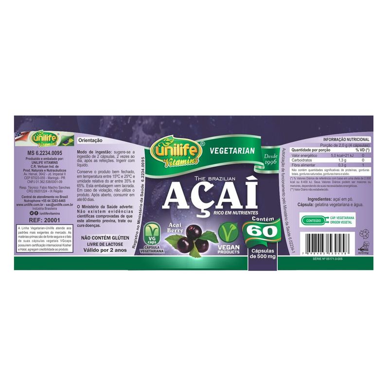 unilife-acai-500mg-60-capsulas-vegetarianas-vegan-loja-projeto-verao-rotulo