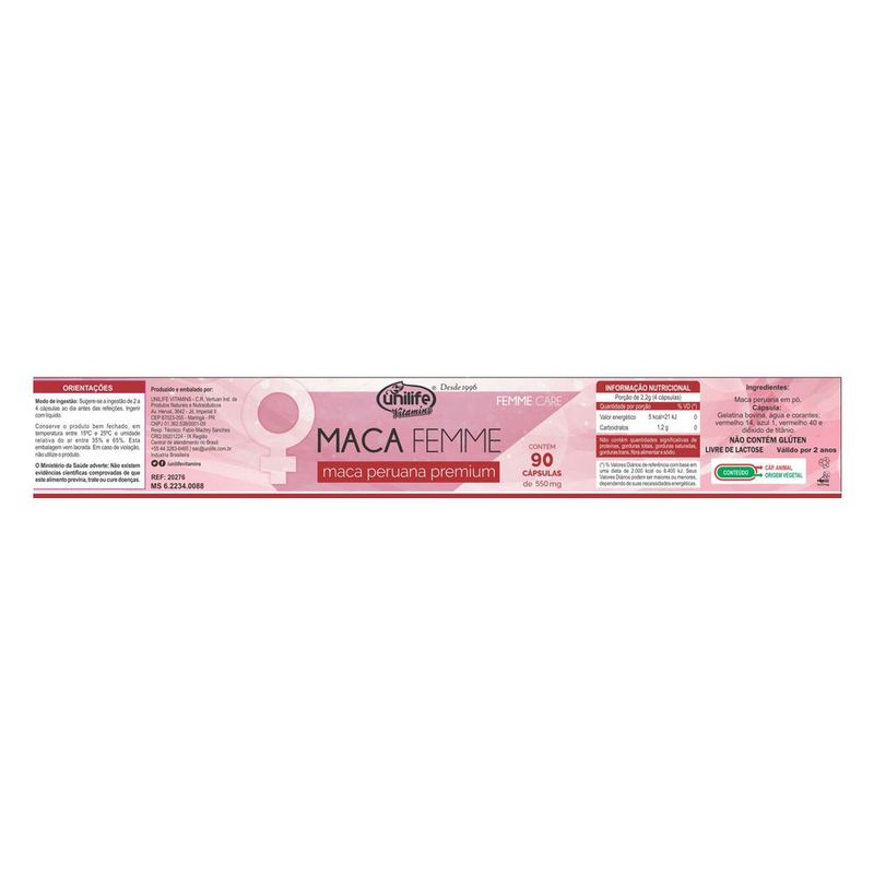 unilife-maca-femme-premium-550mg-60-capsulas-loja-projeto-verao-rotulo