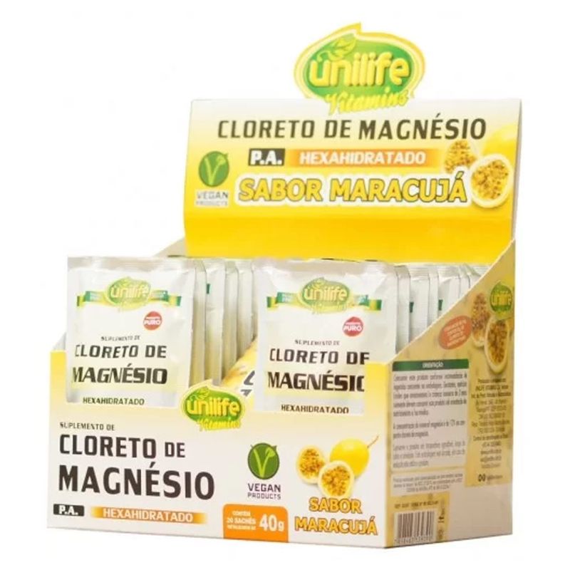 unilife-cloreto-magnesio-sabor-maracuja-caixa-com-20-saches-metalizados-de-40g-loja-projeto-verao