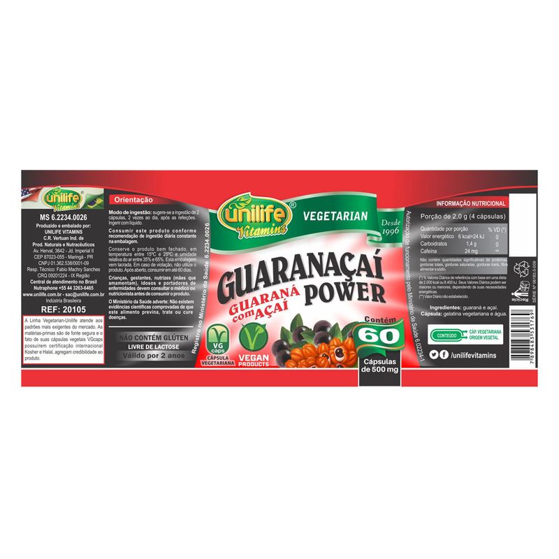 unilife-guaranacai-power-guarana-acai-500mg-60-capsulas-vegetarianas-loja-projeto-verao-rotulo