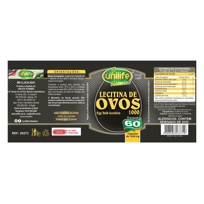 unilife-lecitina-ovos-egg-yolk-lecithin-1000-1400mg-loja-projeto-verao-rotulo