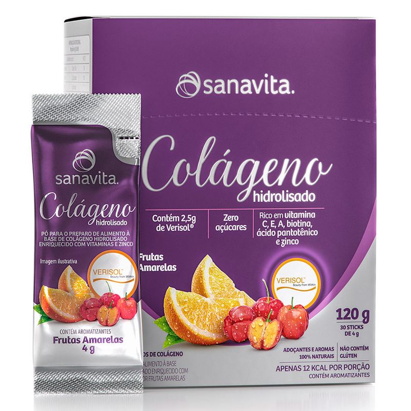 sanavita-colageno-hidrolisado-verisol-frutas-amarelas-30-sticks-loja-projeto-verao