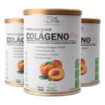 mix-nutri-kit-3x-colageno-verisol-peptideos-bioativos-sabor-cha-mate-pessego-300g-loja-projeto-verao