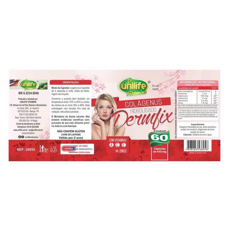 unilife-colagenus-hidrolisado-colageno-dermfix-450mg-60-capsulas-loja-projeto-verao-rotulo