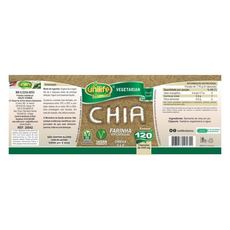 unilife-farinha-chia-440mg-120-capsulas-vegetarianas-loja-projeto-verao-rotulo