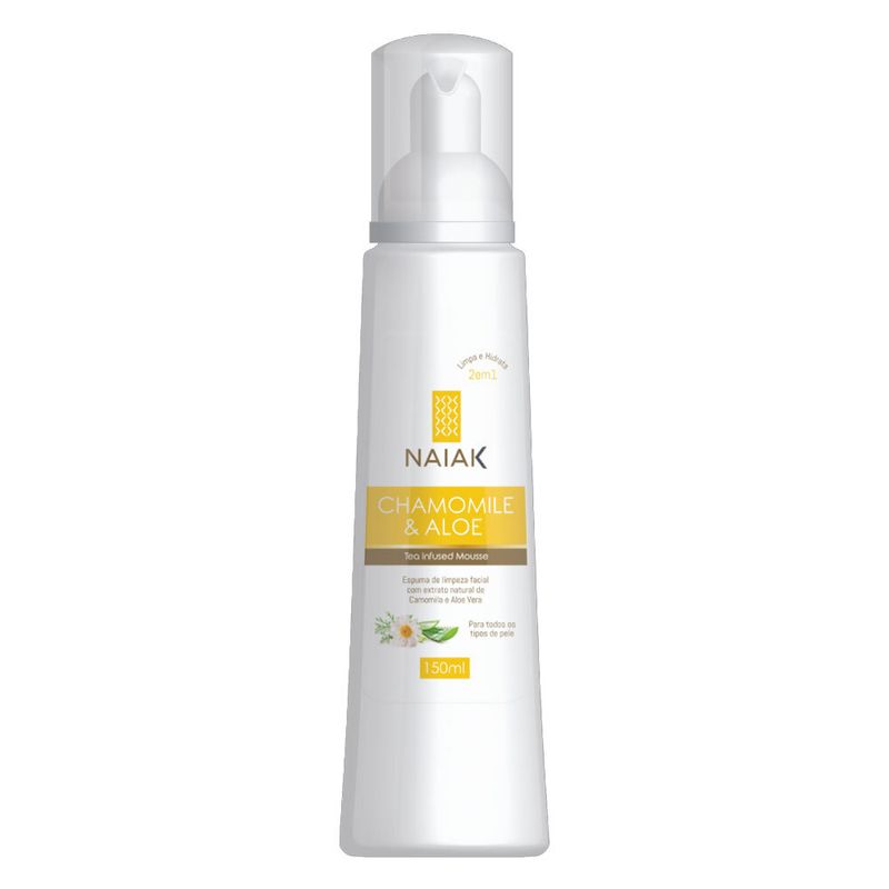 naiak-espuma-de-limpeza-facial-chamomile-aloe-vera-camomila-150ml-loja-projeto-verao