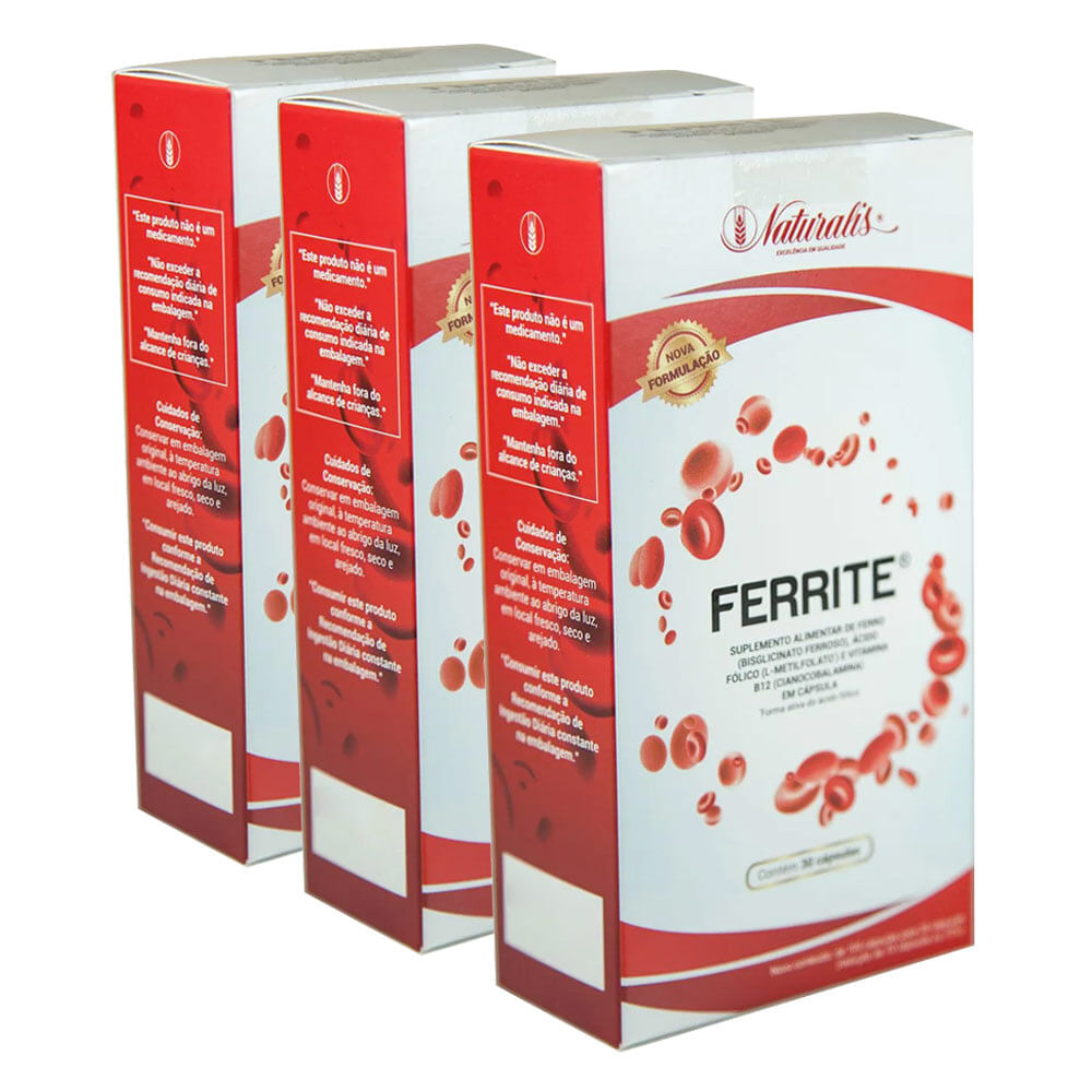 Ferrite® Naturalis 30 Cápsulas