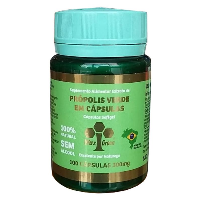 wax-green-propolis-verde-70-extrato-seco-300mg-100-capsulas-loja-projeto-verao