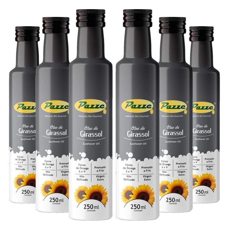 pazze-kit-6x-oleo-girassol-250ml-loja-projeto-verao