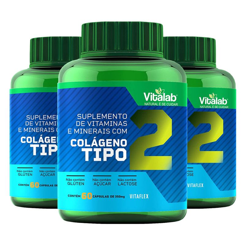vitalab-kit-3x-colageno-tipo-2-ii-350mg-60-capsulas-loja-projeto-verao