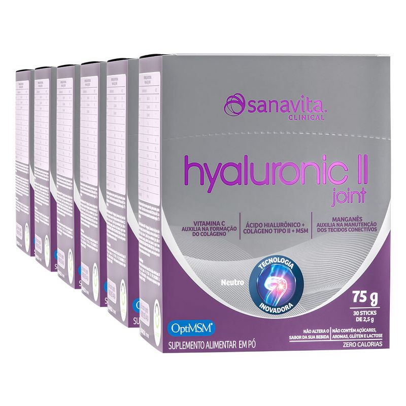 sanavita-kit-6x-hyaluronic-ii-joint-colageno-tipo-2-ii-vit-c-manganes-msm-acido-hialuronico-30-sticks-loja-projeto-verao