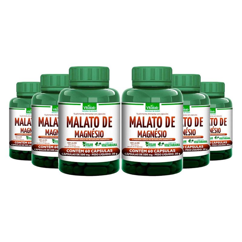 vitalabkit6xmalatodemagnesio500mg60capsulasvegetarianaslojaprojetoverao1