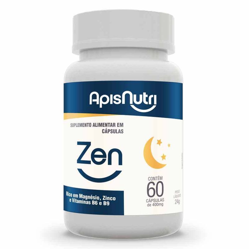 apisnutri-zen-magnesio-zinco-b6-b9-400mg-60-capsulas-loja-projeto-verao