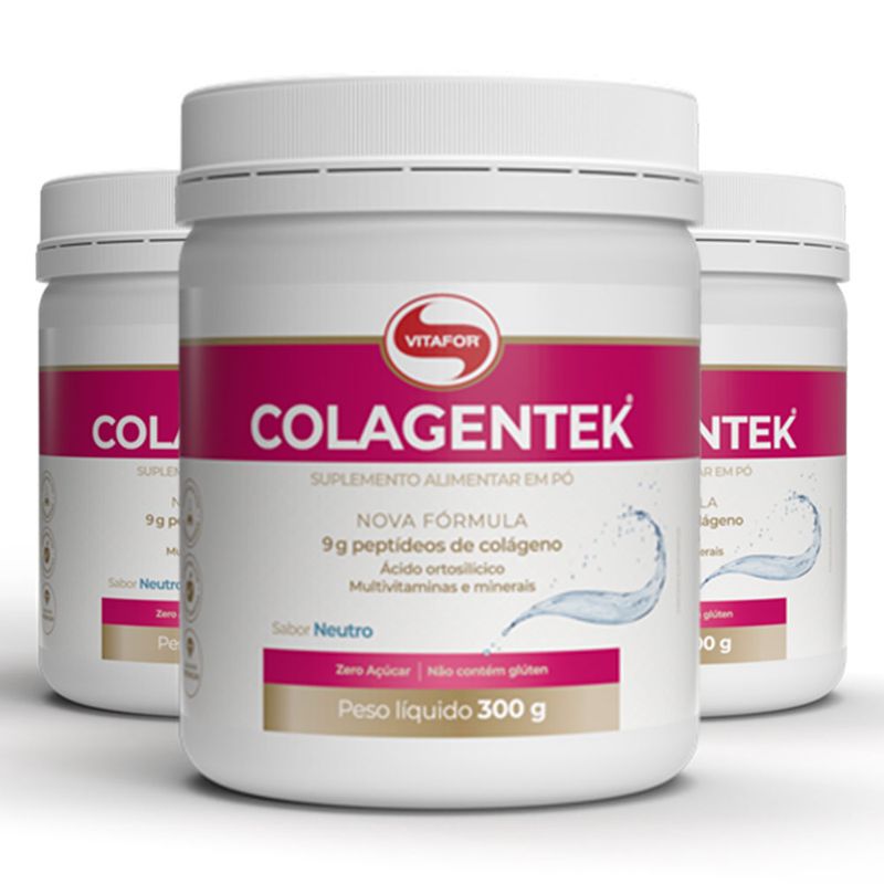 vitafor-kit-3x-colagentek-sabor-neutro-300g-loja-projeto-verao