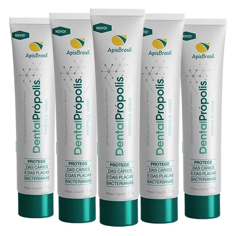 apis-brasil-kit-5x-dental-propolis-verde-80g