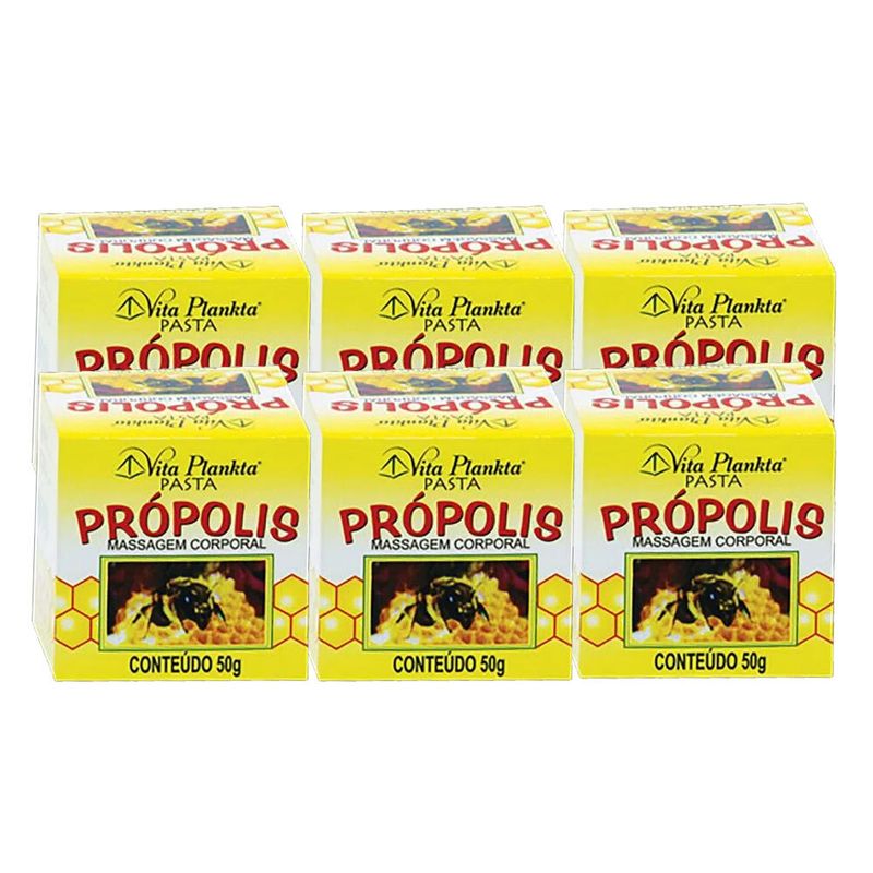 vitalab-kit-6x-pasta-propolis-massagem-corporal-50g