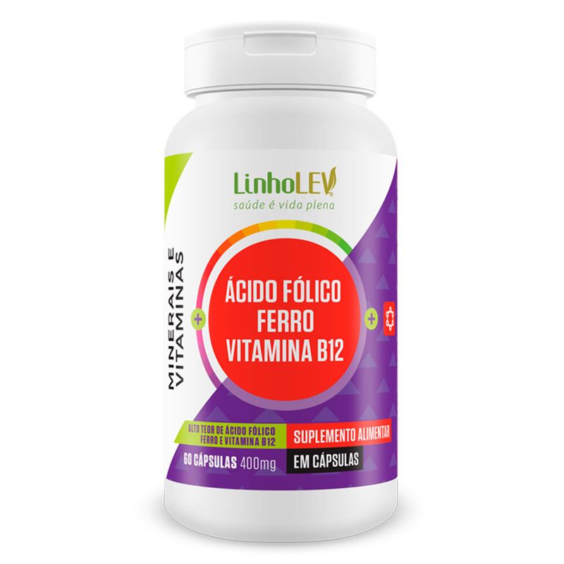 linholev-acido-folico-ferro-vitamina-b12-400mg-60-capsulas