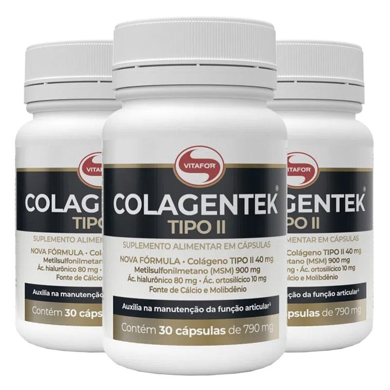 vitafor-kit-3x-colagentek-tipo-ii-790mg-30-capsulas