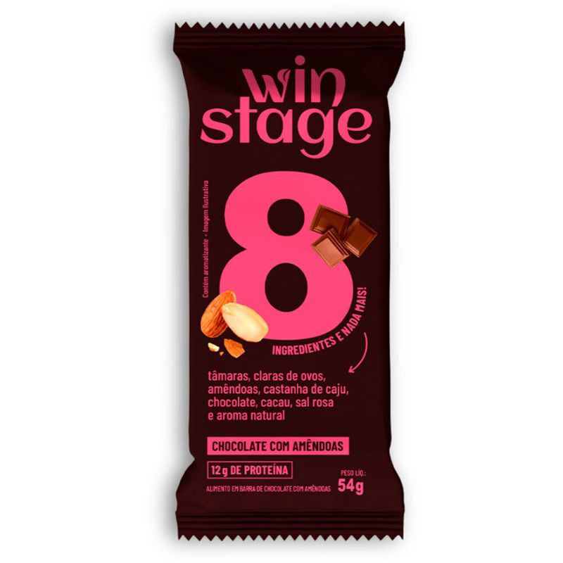 win-stage-8-ingredientes-e-nada-mais-sabor-chocolate-com-amendoas-contem-tamaras-claras-de-ovos-amendoas-castanha-de-caju-chocolate-sal-rosa-sabor-54g