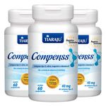 tiaraju-kit-3x-compenss-colageno-tipo-ii-40mg-calcio-magnesio-vit-d-60-comprimidos