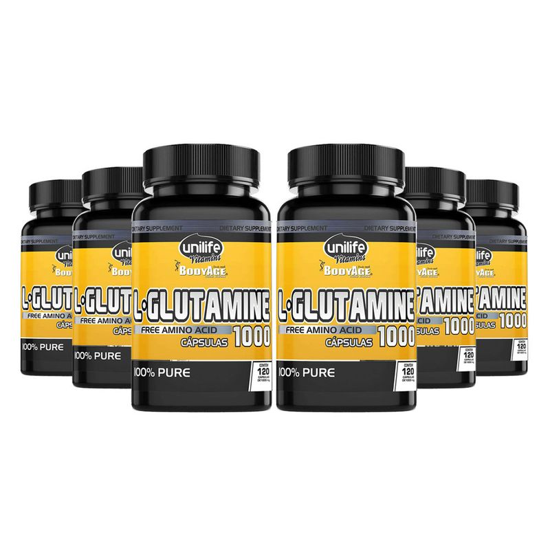 unilife-kit-6x-l-glutamina-1000mg-120-capsulas