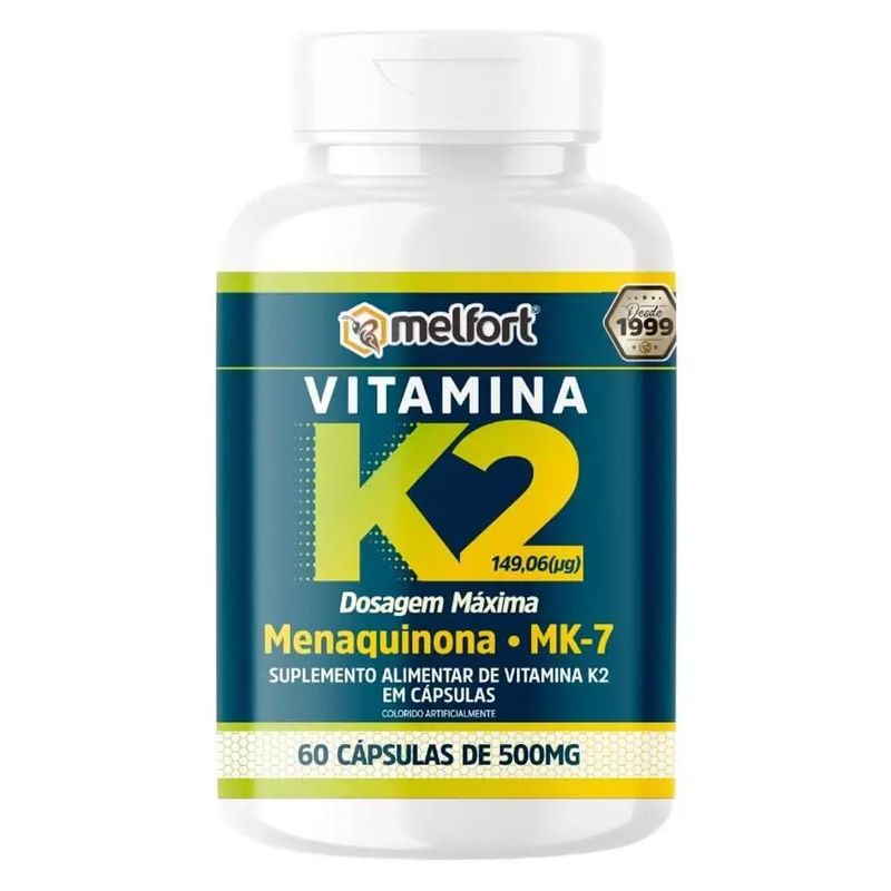 melfort-vitamina-k2-menaquinona-mk7-500mg-60-capsulas