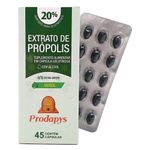 prodapys-extrato-de-propolis-verde-sem-alcool-20-extrato-seco-extra-green-45-capsulas-softgel