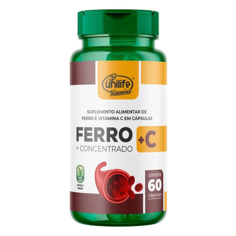 unilife-ferro-c-concentrado-60-capsulas-vegana