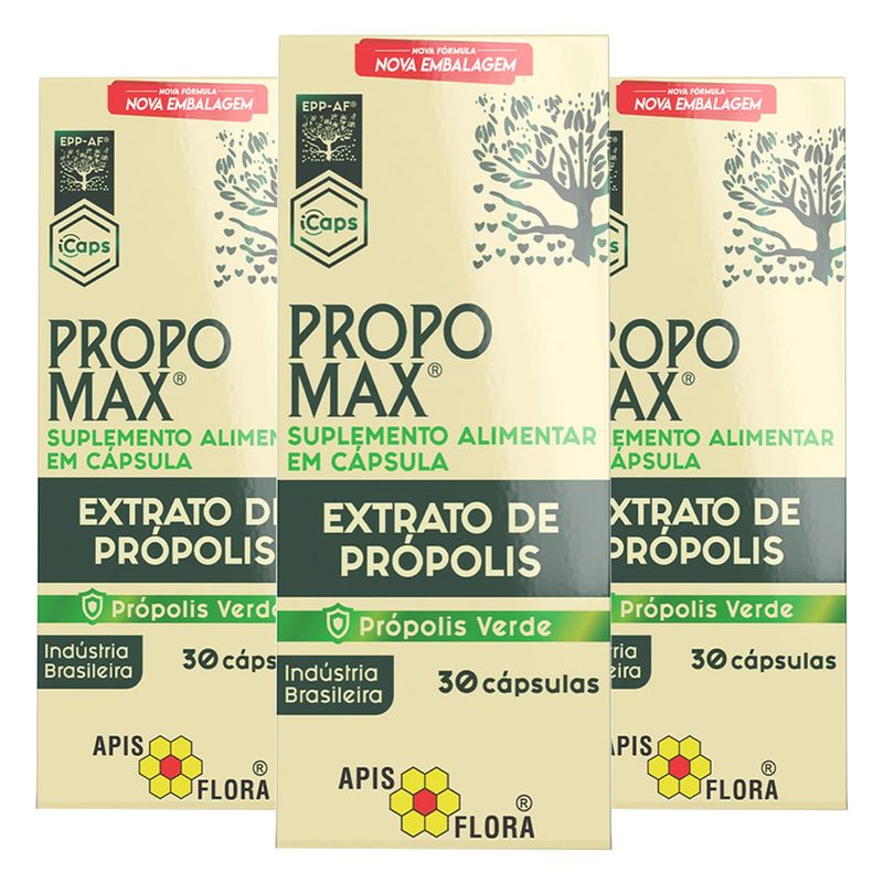 apis-flora-kit-3x-propomax-extrato-de-propolis-verde-30-capsulas