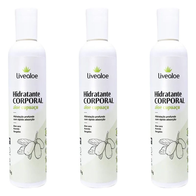 livealoe-kit-3x-hidratante-corporal-aloe-cupuacu-aloe-vera-acerola-gergelim-200g