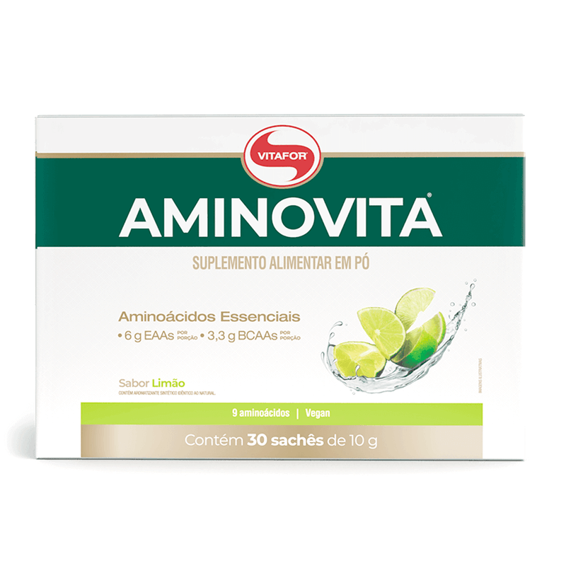 aminovita_aminoacidos-essenciais-sabor-limao-30-saches-de-10g_vitafor